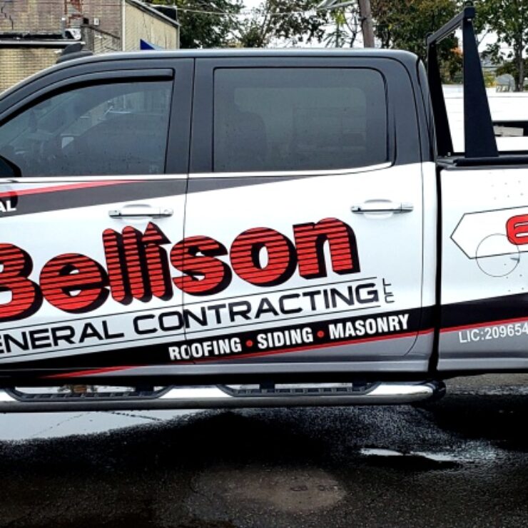 Bellison truck wrap