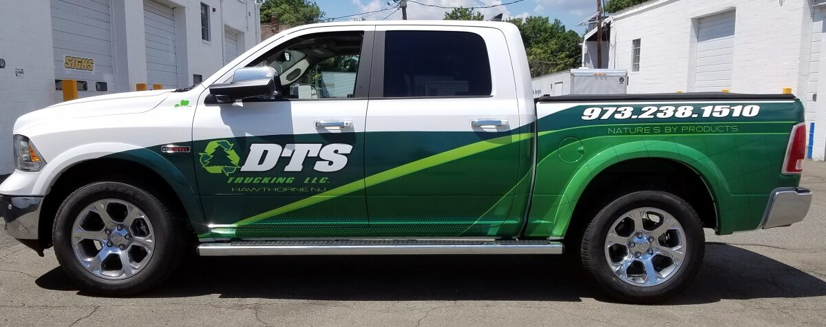 DTS Truck wrap
