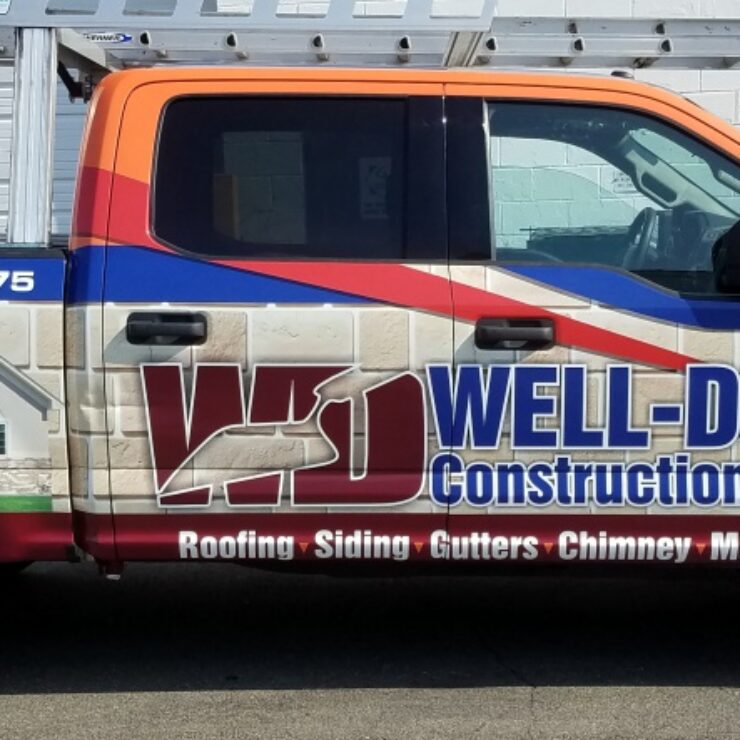 Well done Ford F150 Full commercial wrap