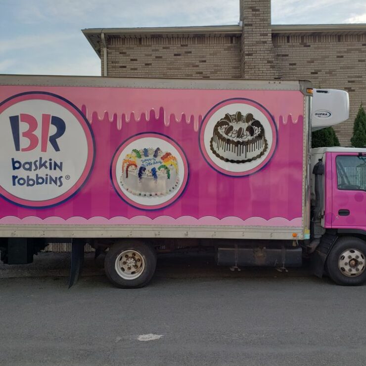 Box truck wrap