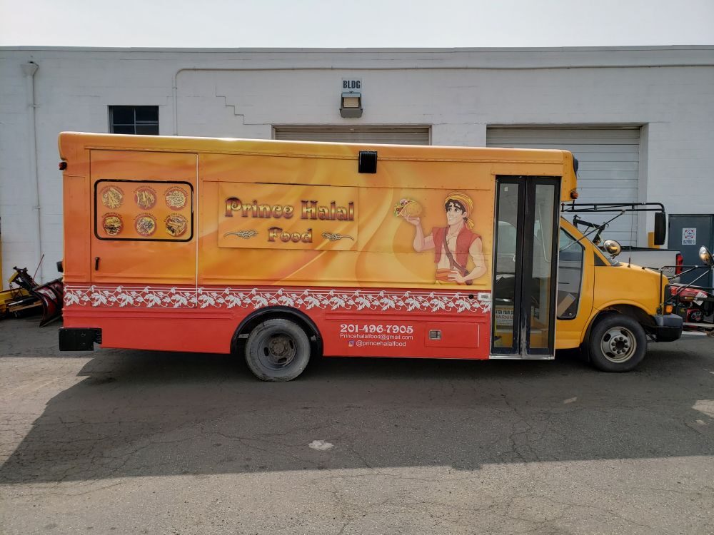 Food truck wrap and design