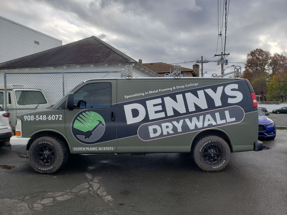 Denny's van wrap