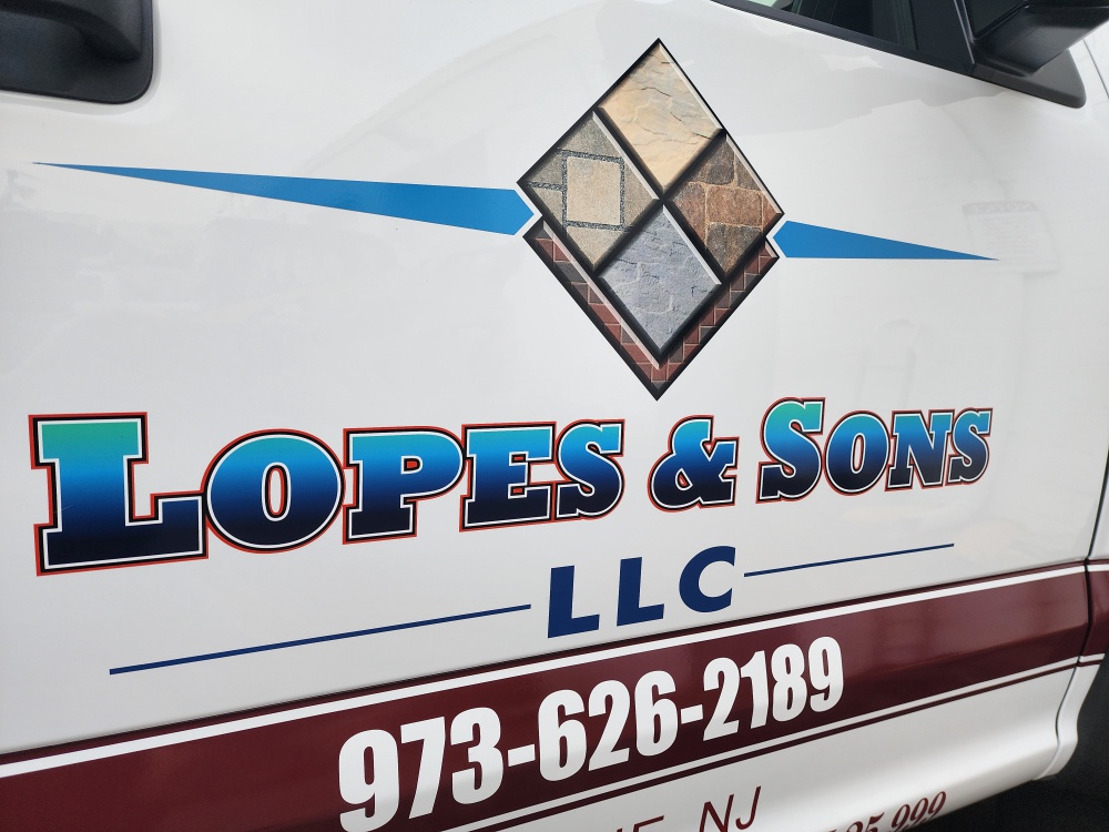 New Jersey truck lettering