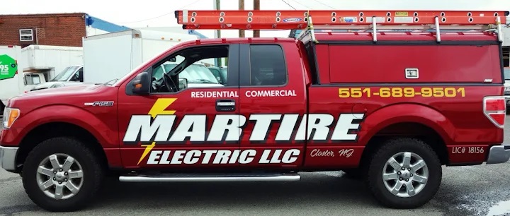 Martire Electric Truck lettering and design
